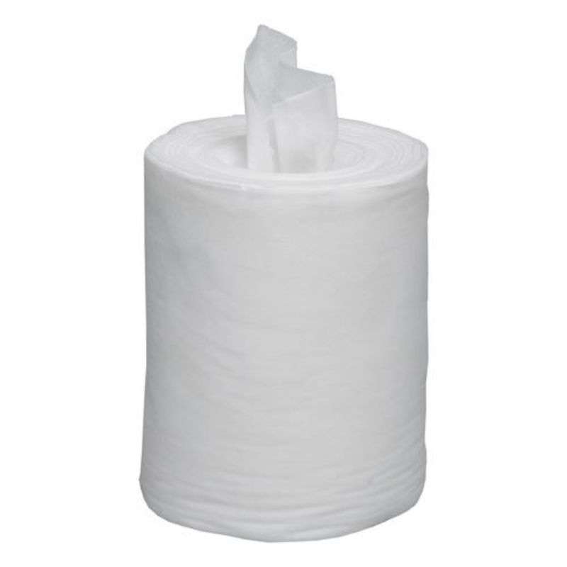 Isopropyl Cleaning Stencil Wipes, Presaturated with 70% Isopropyl Alcohol, 30% Deionized Water in Refill Roll, 100 Wipes Presaturated per Roll, 12 Rolls per Case